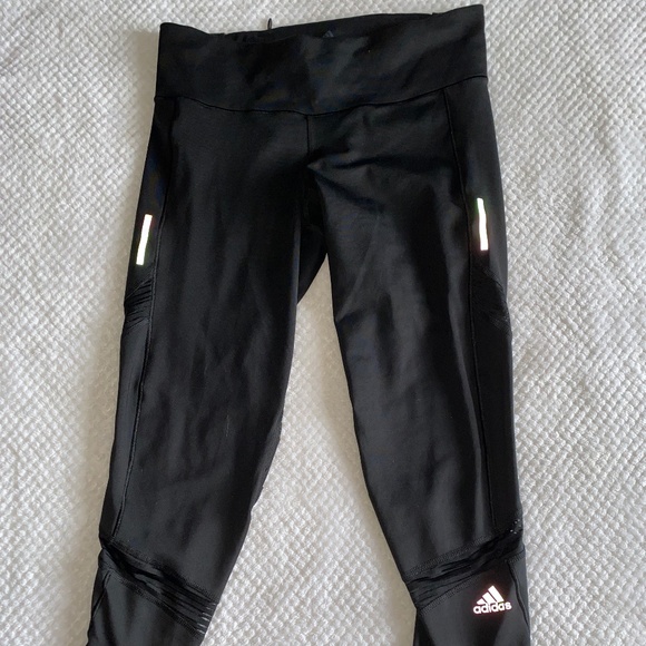 Adidas Black Leggings - Picture 1 of 3